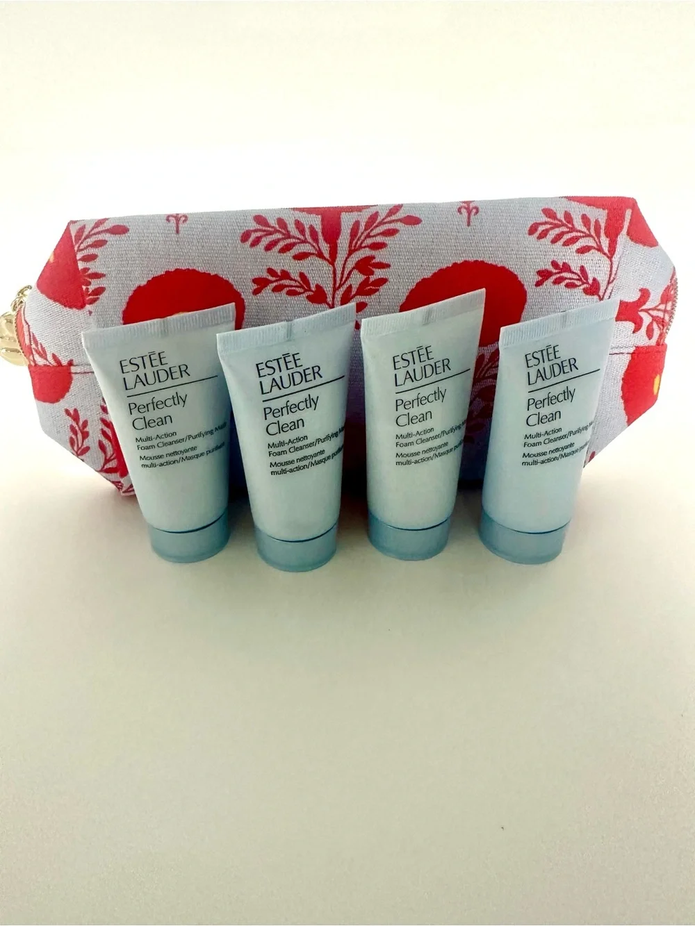 4x Perfectly Clean Travel Size Multi-Action Foam Cleanser/Purifying Mask